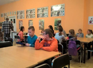 Klasy piąte w Ośrodku Edukacji Ekologicznej w Łagiewnikach